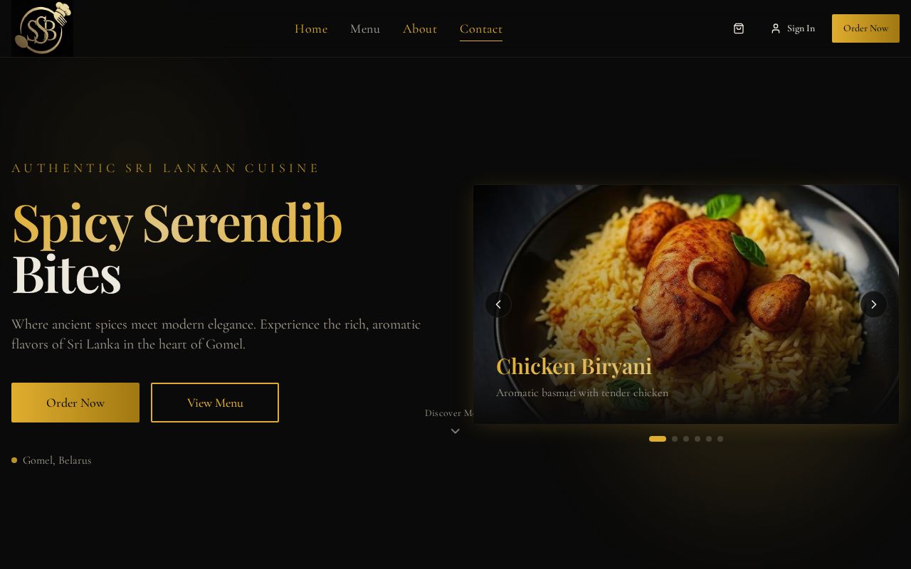 Spicy Serendib Bites